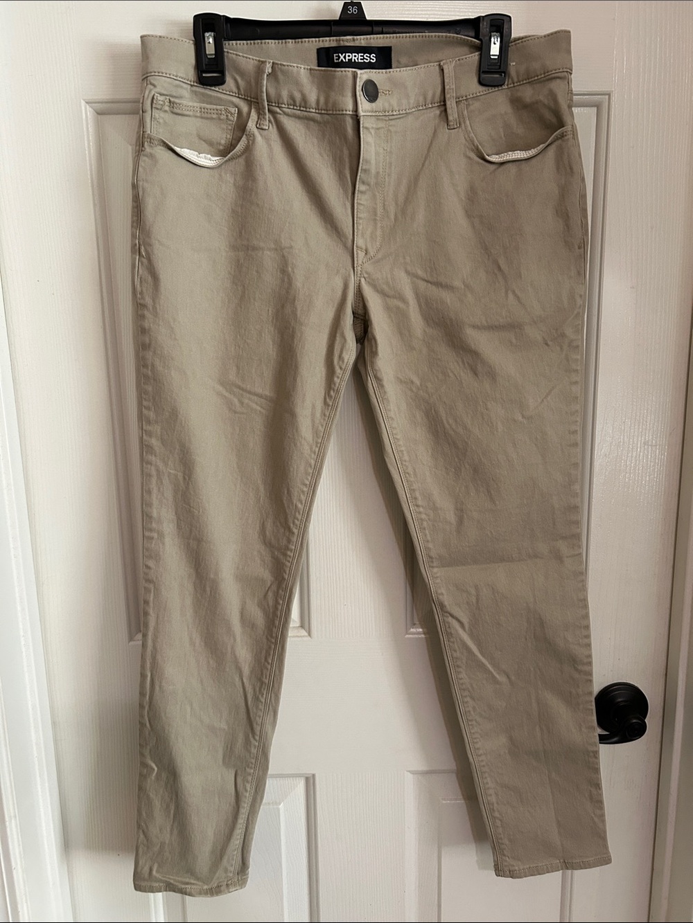 Express khaki Skinny Pants